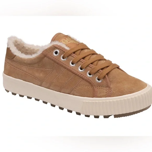 Gola Nordic Plimsolls leather shoes - Picture 3 of 8